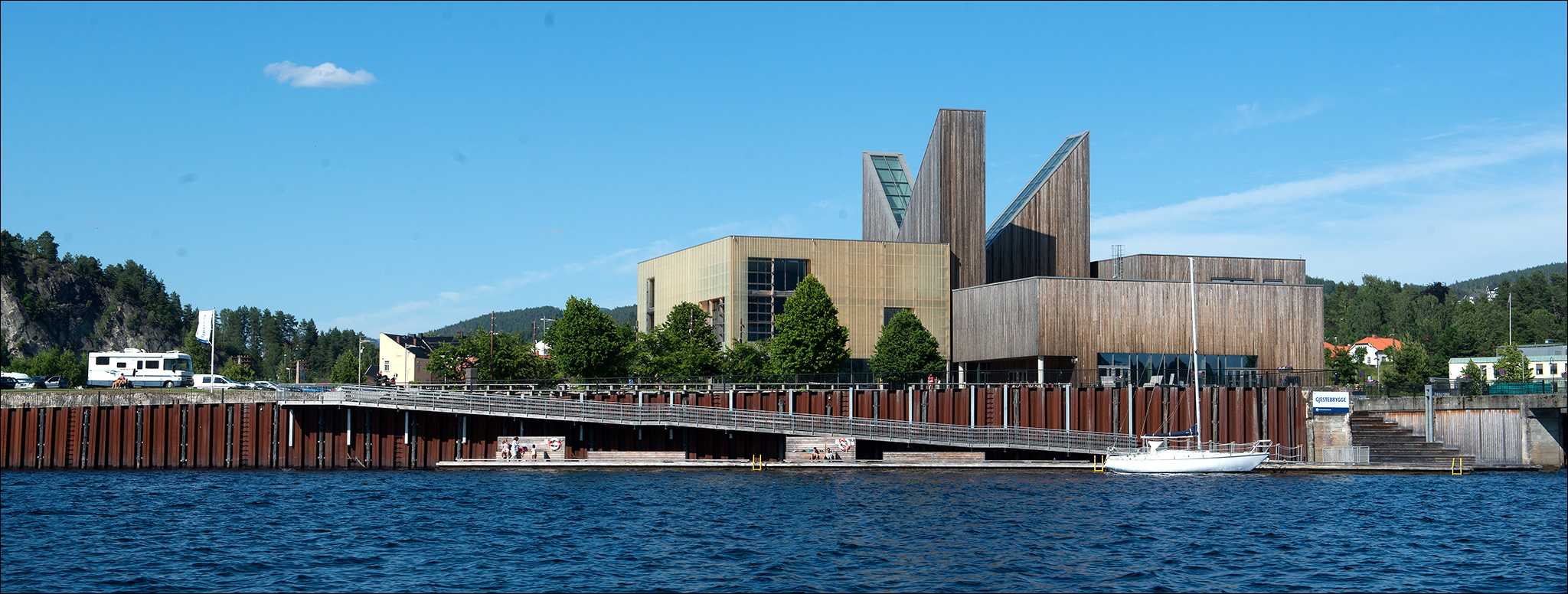 Gjestehavn ved Bok og blueshuset