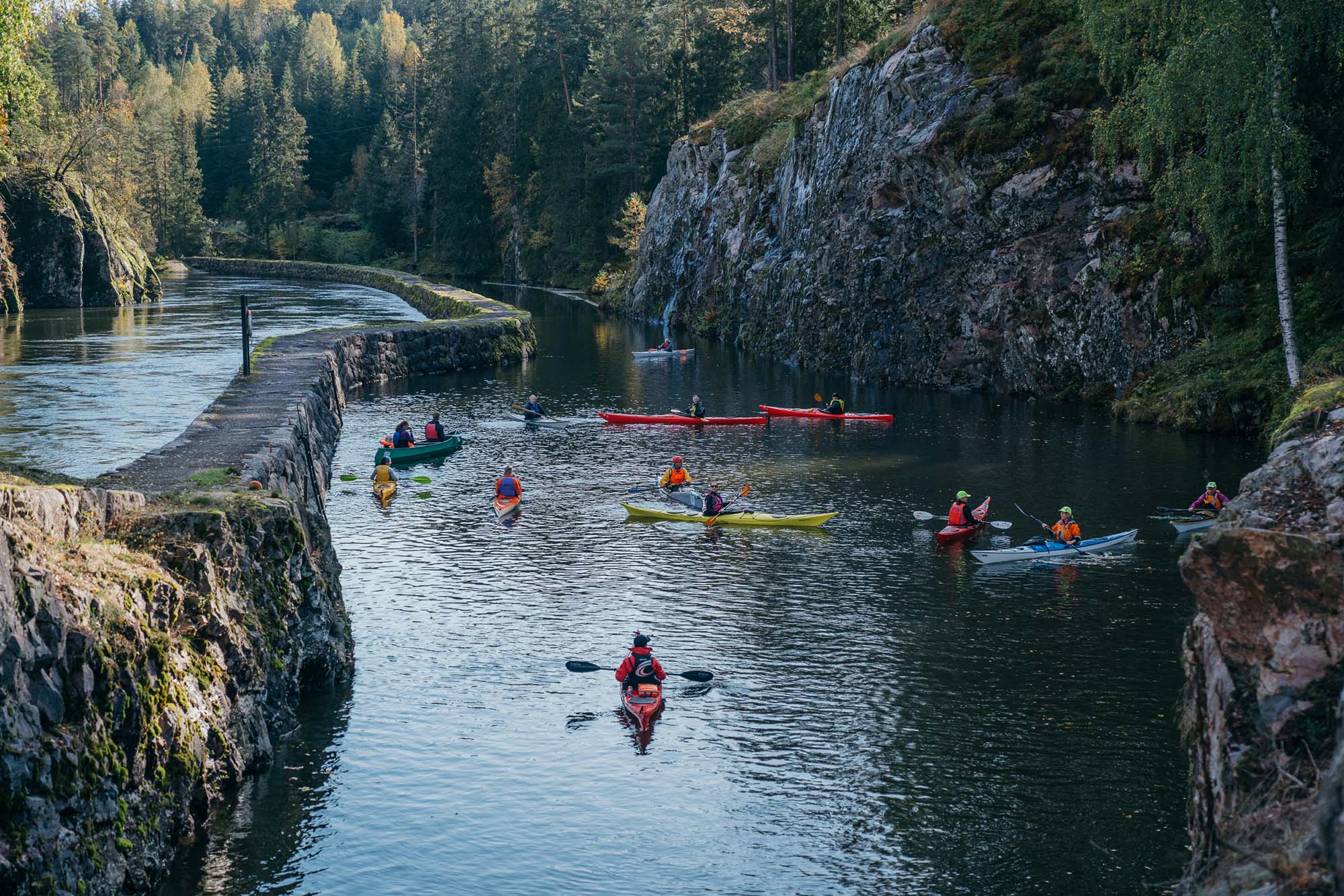 Underkanal Vrangfoss sluser